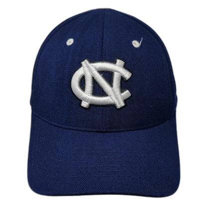 Zephyr North Carolina Tar Heels NCAA Baseball Cap Blue 7 3/8 Fitted Wool Hat