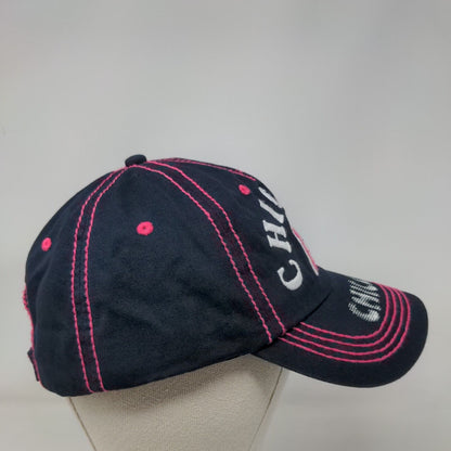 Chicago IL Strapback Hat Multicolor OSFA Adjustable Embroidered 6 Panel