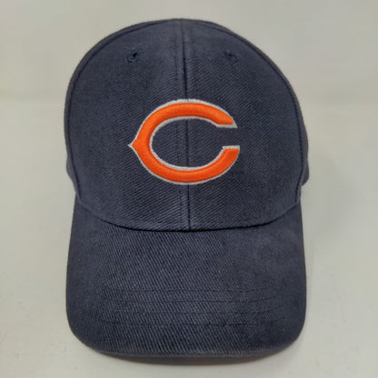 Reebok NFL Toddler Strapback Hat Blue OSFA Embroidered Chicago Bears Logo