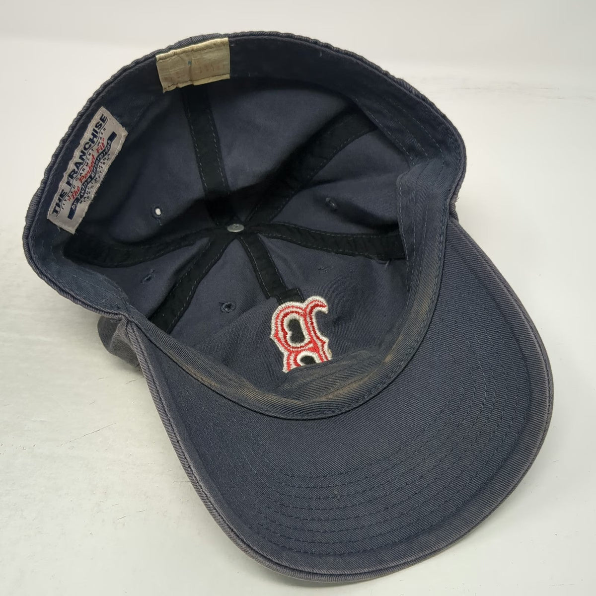 Boston Red Sox MLB Twins Enterprise Baseball Cap Blue One Size Fitted Logo Hat