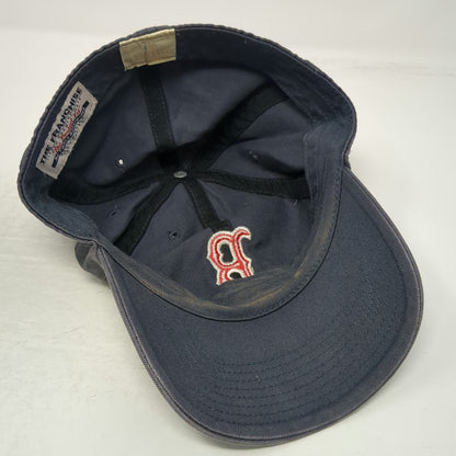 Boston Red Sox MLB Twins Enterprise Baseball Cap Blue One Size Fitted Logo Hat