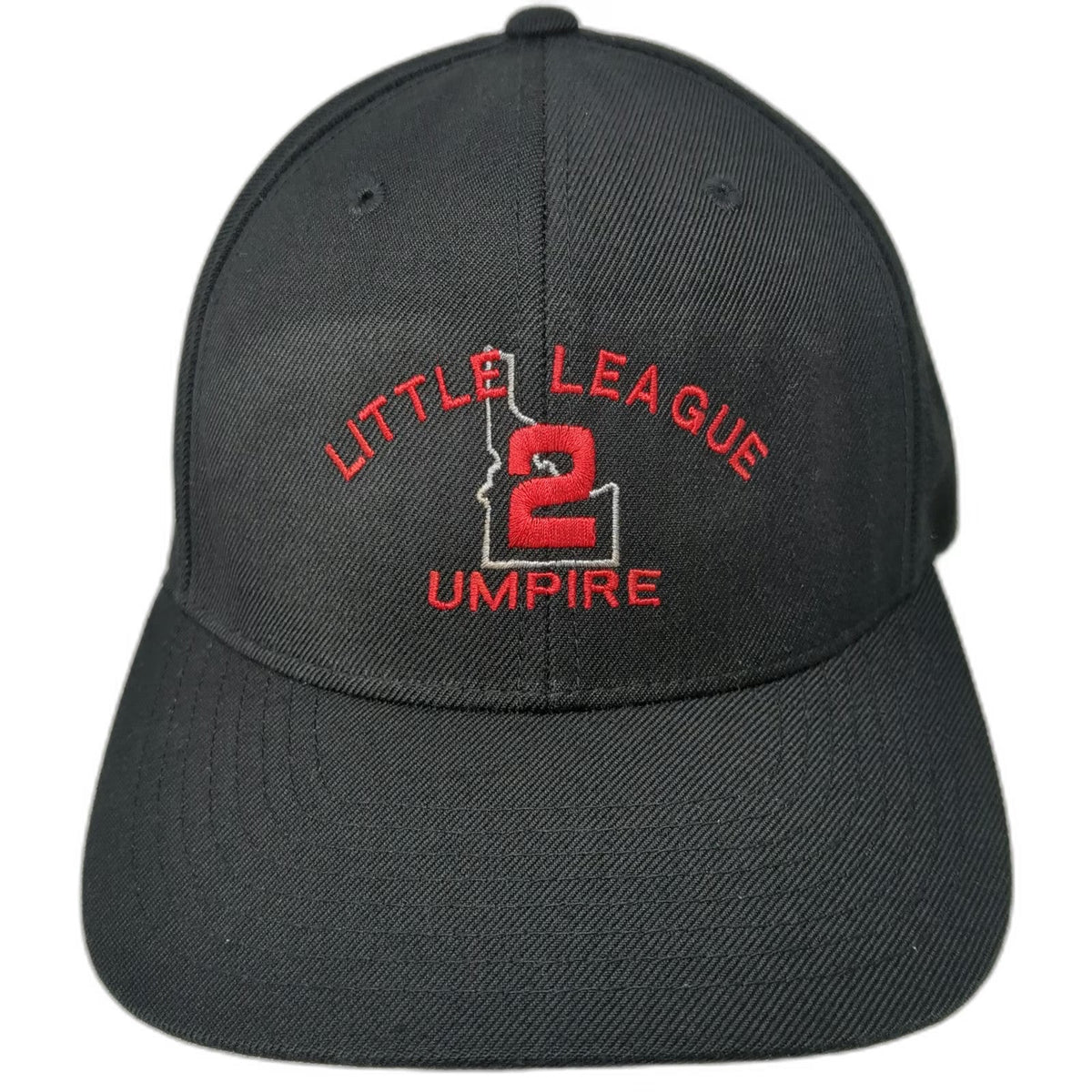 Pacific Headwear Snapback Black One Size Little League Umpire Idaho 2 Flag Hat