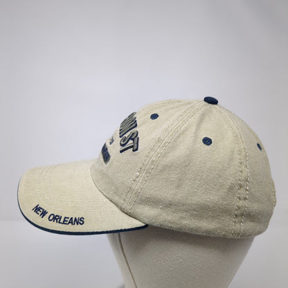 Bourbon St French Quarter Strapback Hat Tan One Size Adjustable Big Easy