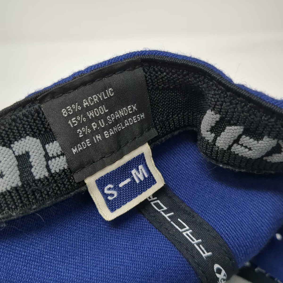 Factory Effex Suzuki Logo Baseball Cap Black Blue M Flexfit Hat FX Graphic