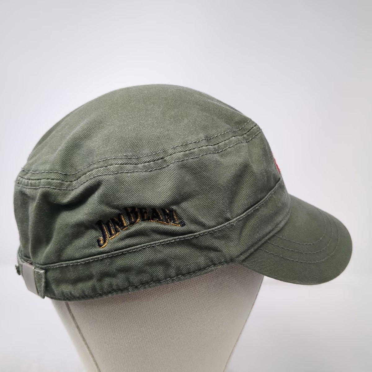 Stylemaster Army Cap Green One Size Operation Homefront Jim Beam Cotton Hat