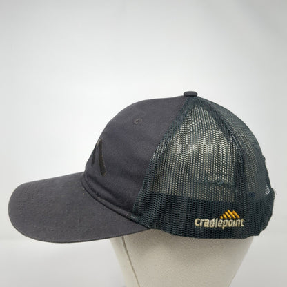 Cradlepoint Snapback Mesh Back Trucker Hat Gray One Size Port Authority