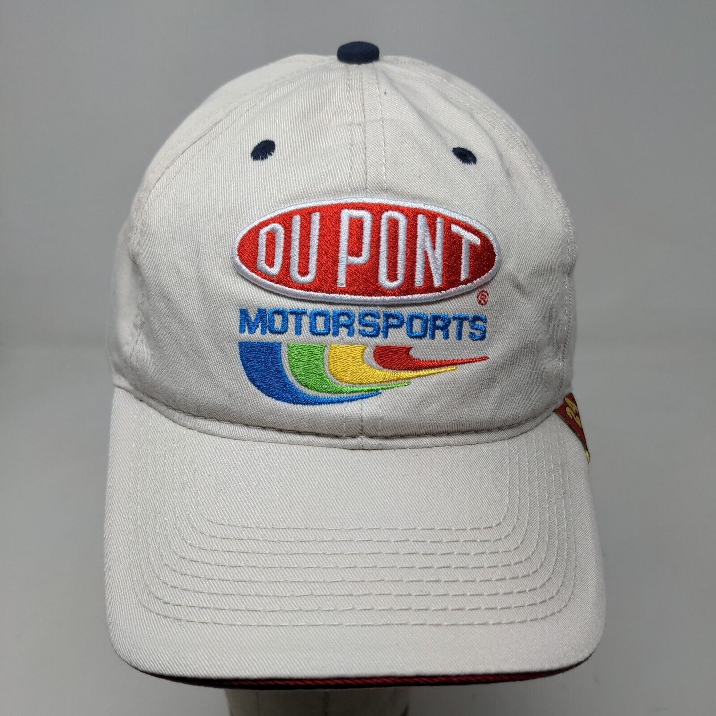 Chase Authentics Men's Slideback Hat Cream Size OSFM DuPont Jeff Gordon