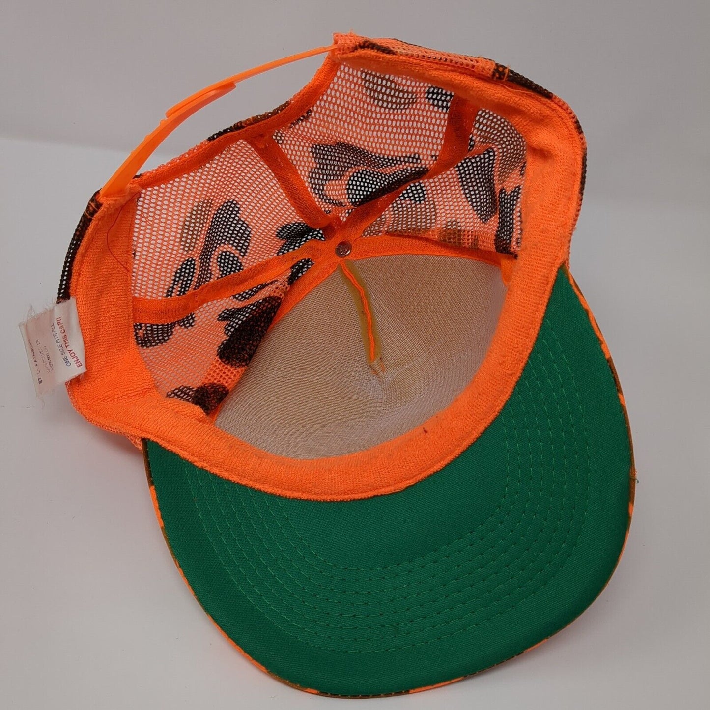 Dakota Hunting Farms Snapback Trucker Hat Camo OSFA Mesh Back Otto