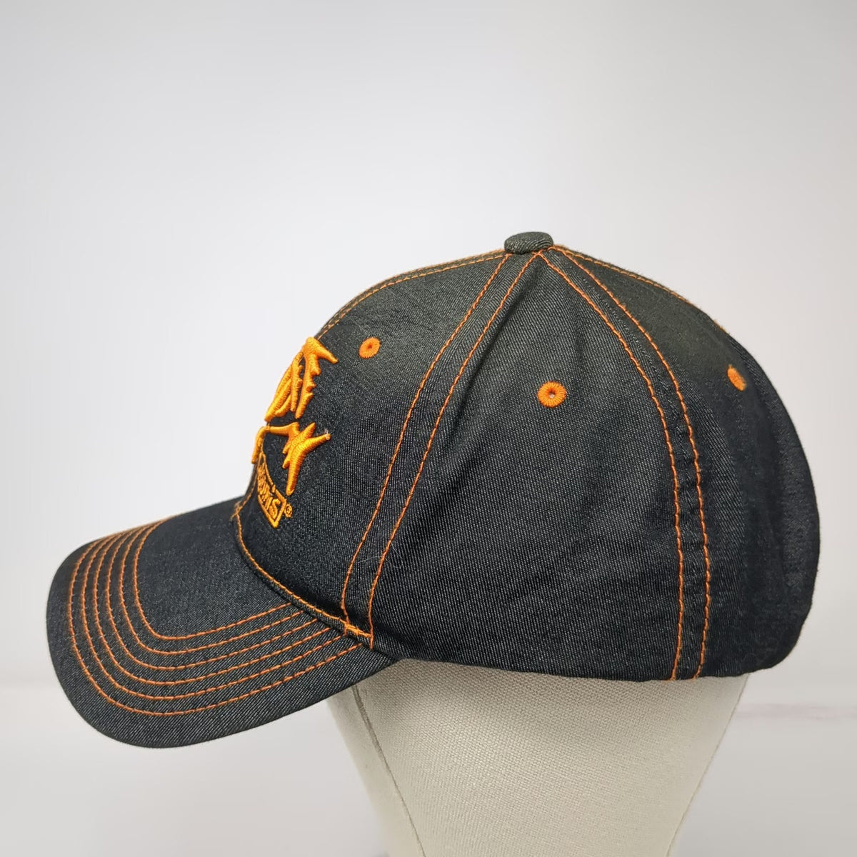 G.Loomis Baseball Cap Black OS Fish Skeleton Fishing Contrast Stitching Hat