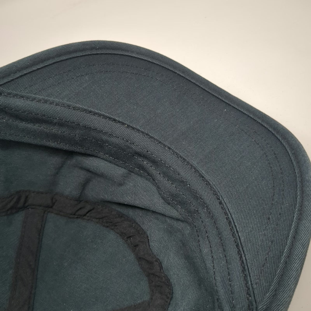 Alternative Apparel Army Cap Blue OSFM Strapback FYI Arbonne Hat Graphic Brim