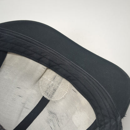 Brixton Mfg Co. Snapback Trucker Hat Black One Size Adjustable Embroidered