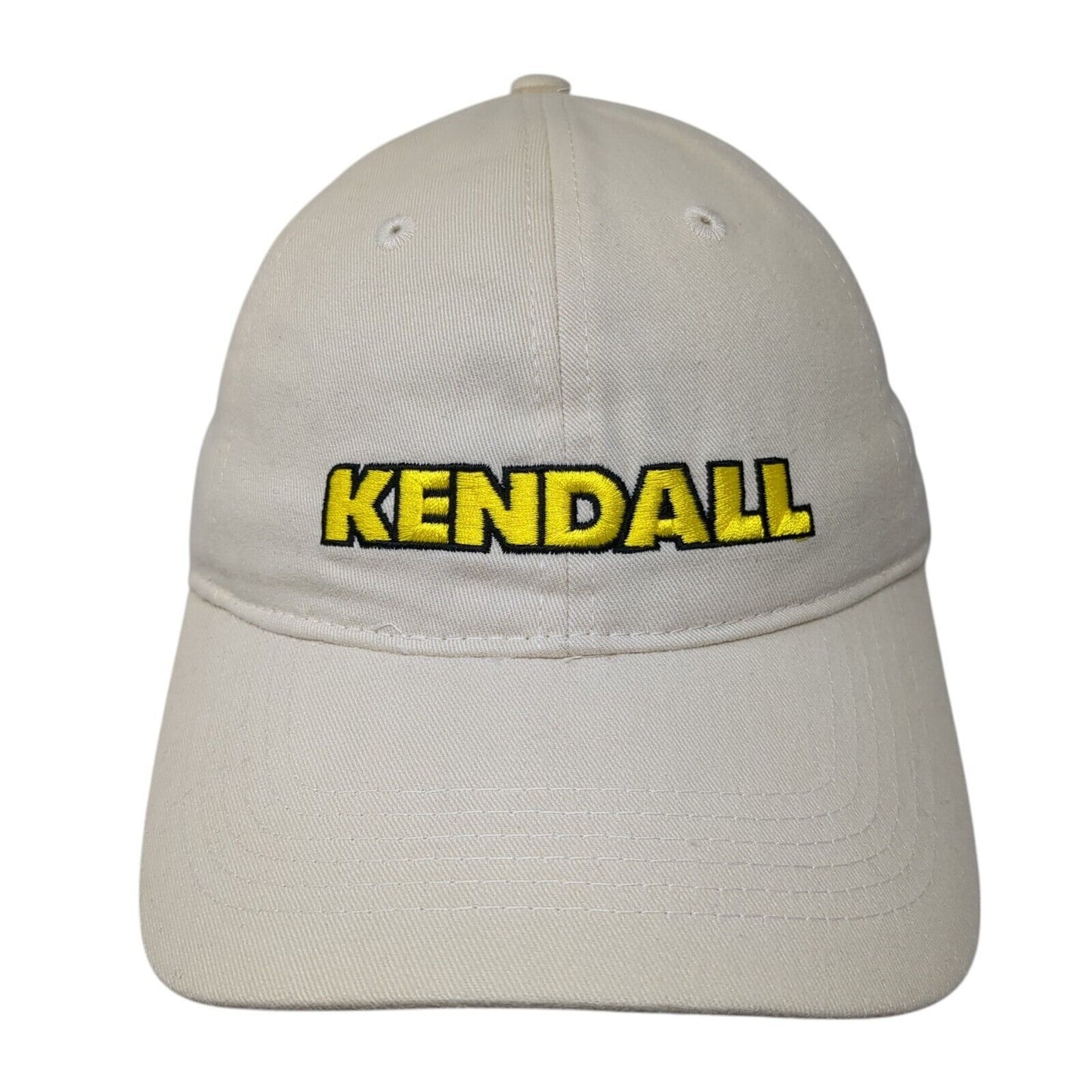 Kendall Strapback Hat Tan One Size Adjustable Embroidered 220C Pacific Headwear