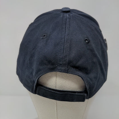 Papa Murphy's Pizza Strapback Hat Blue OSFA Embroidered Employee Crew Cap Crest