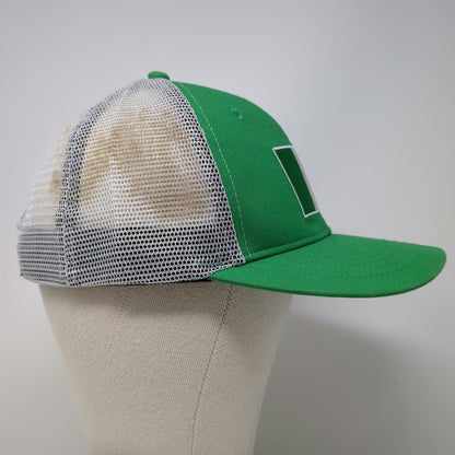 Green Trucker Hat One Size Ireland Flag Embroidered Mesh Back Snapback Cap