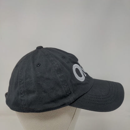 ORL Slideback Hat Black One Size Adjustable Embroidered Vented Holes Cobra