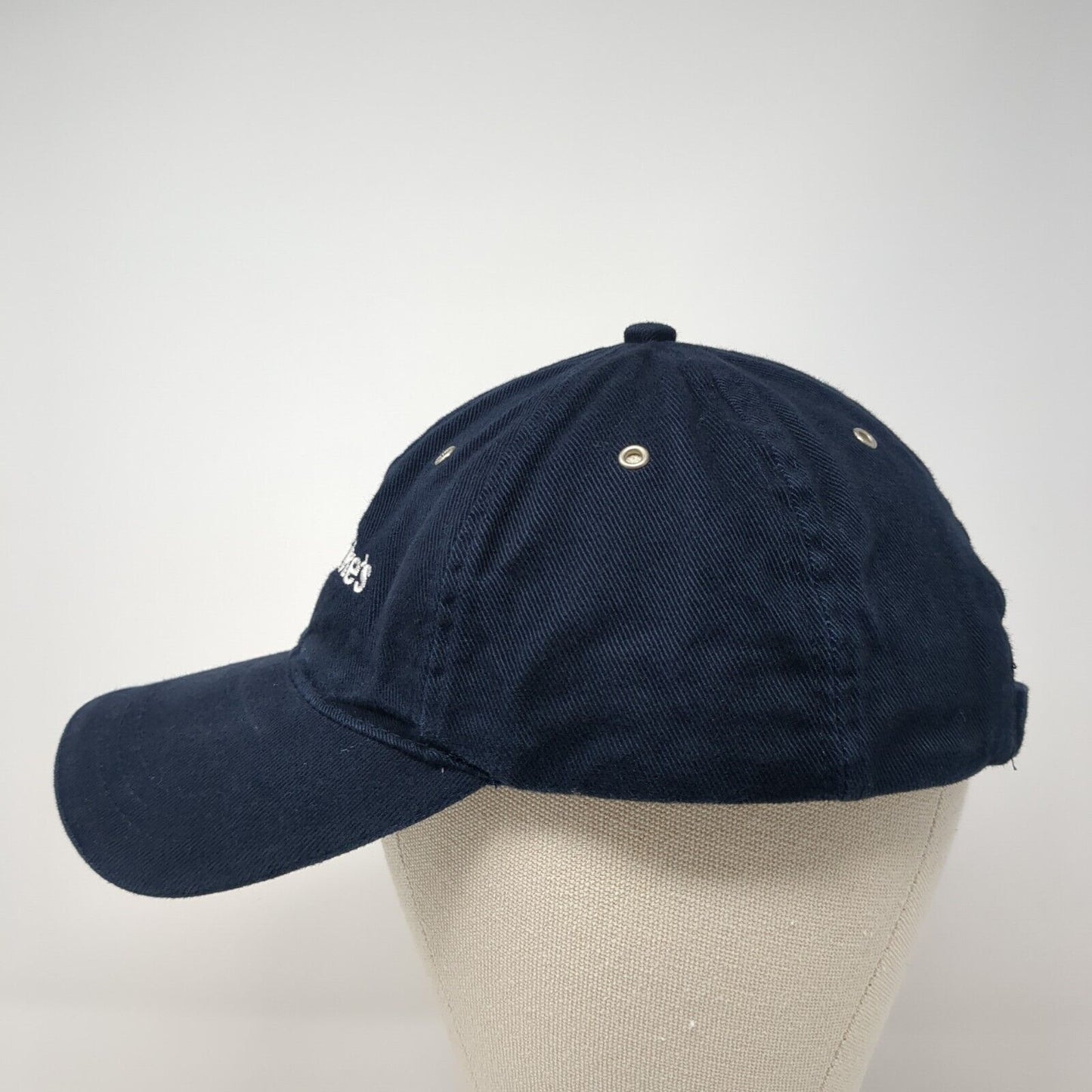 St. Lukes Slideback Hat Blue One Size Adjustable Embroidered 6 Panel Fahrenheit