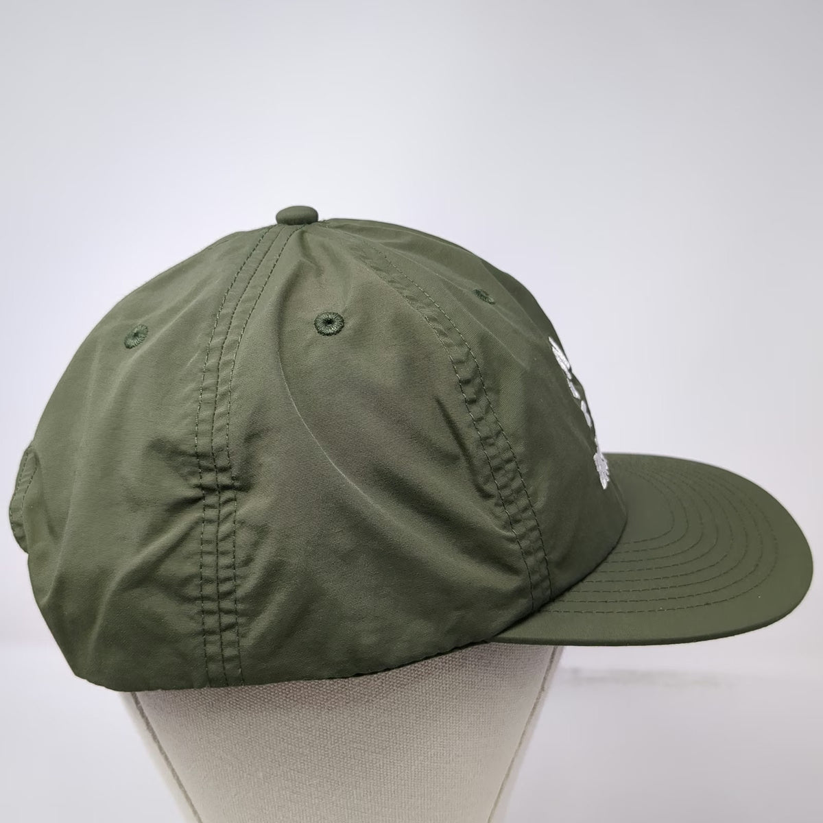 Local Hoops 5 Panel Green One Size Snapback New York Basketball Hat Flat Bill