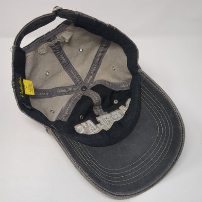 Cabela's Boise Idaho Slideback Hat Gray One Size Embroidered Adjustable