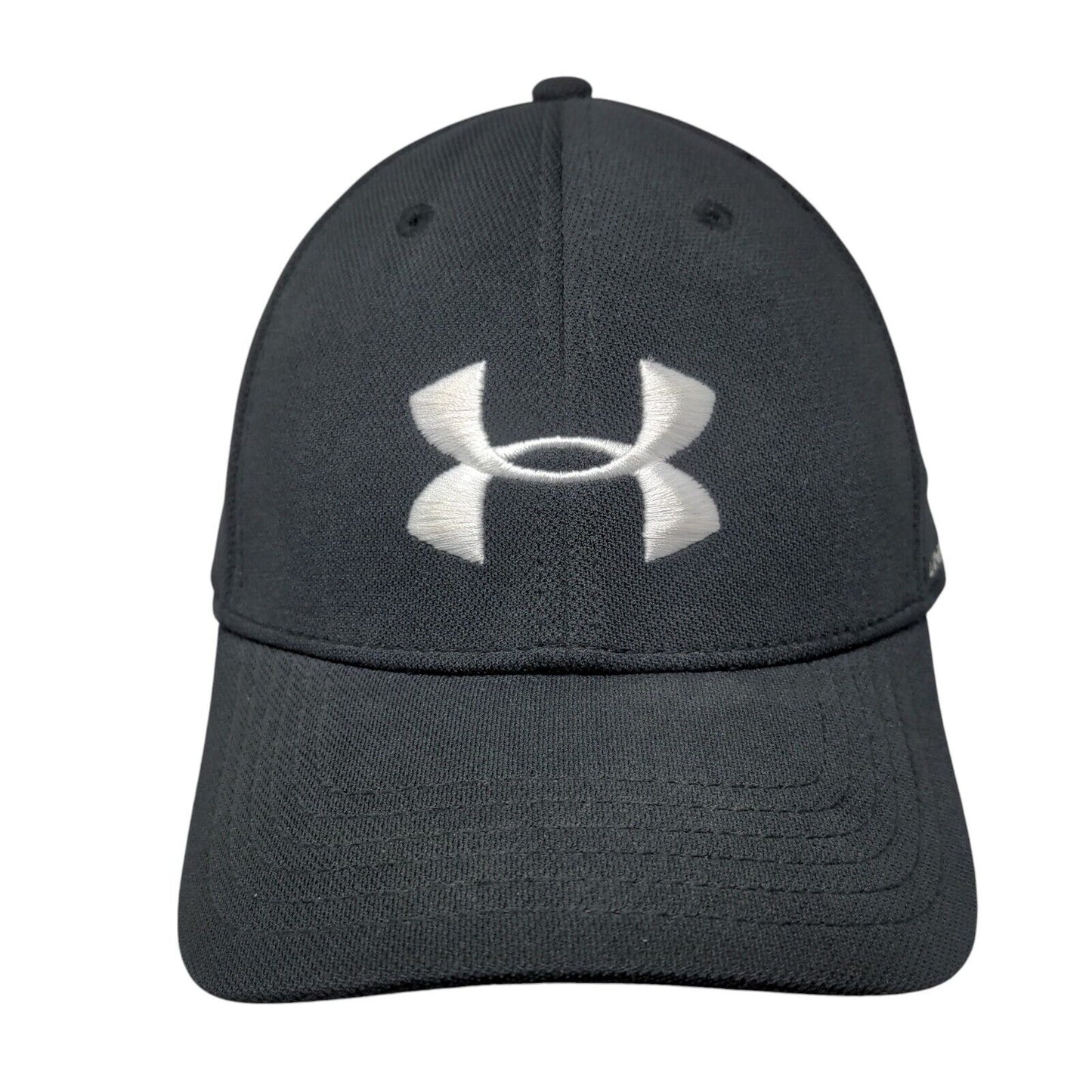 Under Armour Fitted Hat Black M/L Embroidered I Will Protect This House