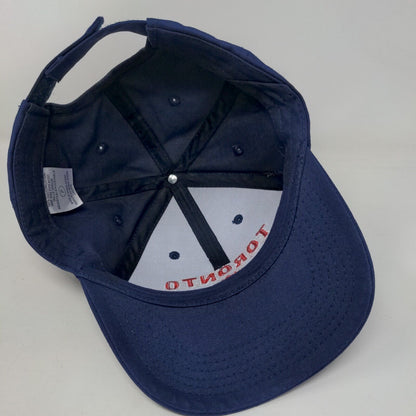 Toronto Canada Strapback Hat Blue OSFM Adjustable Embroidered 6 Panel