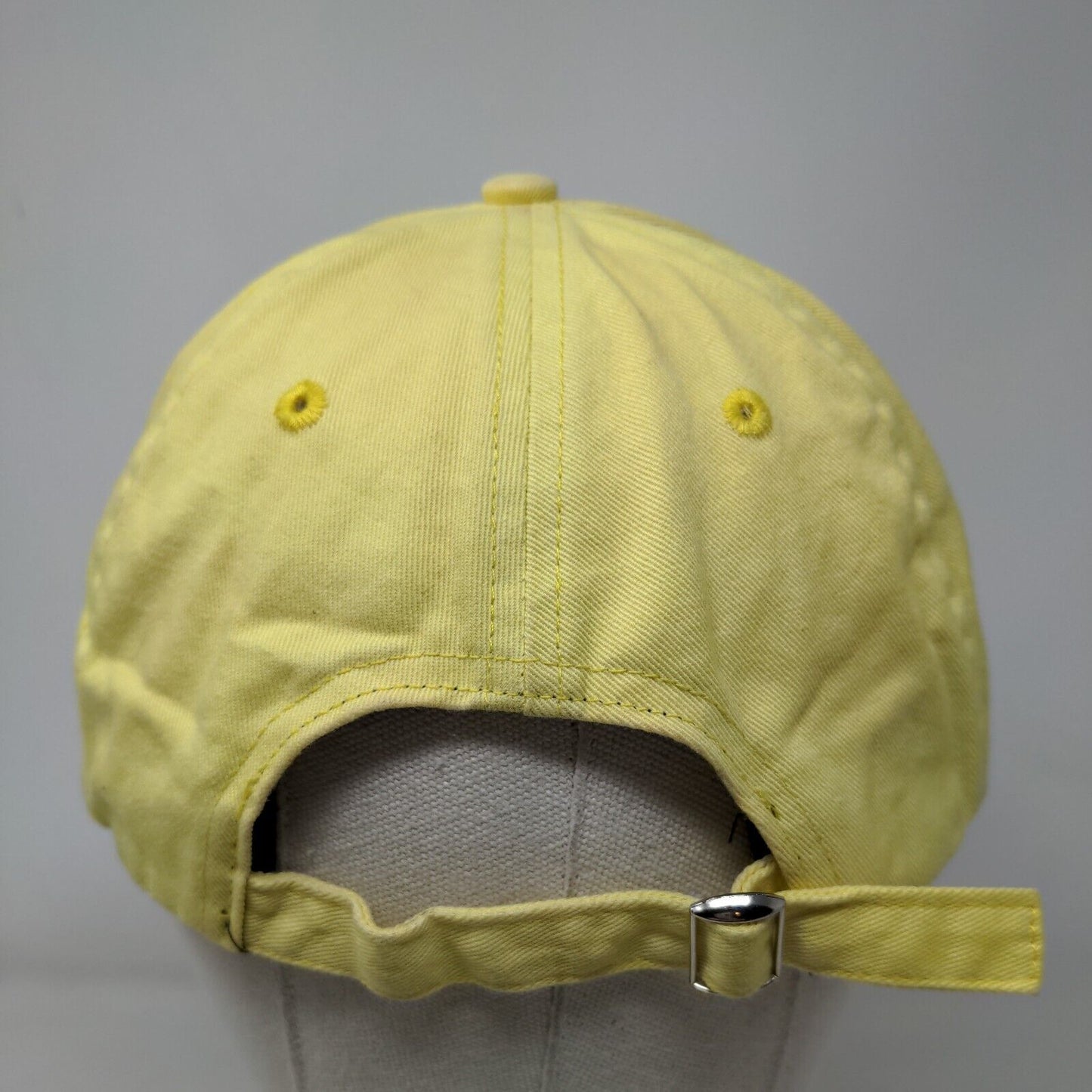 Zaddy Slideback Hat Yellow One Size Embroidered 6 Panel Bitch Boutique
