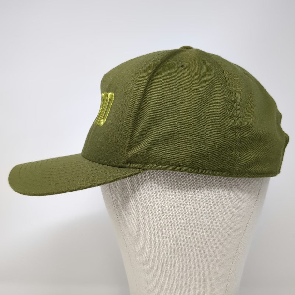 5 Panel Green One Size Gearhead Society Snapback Logo Car Culture Embroidery Hat