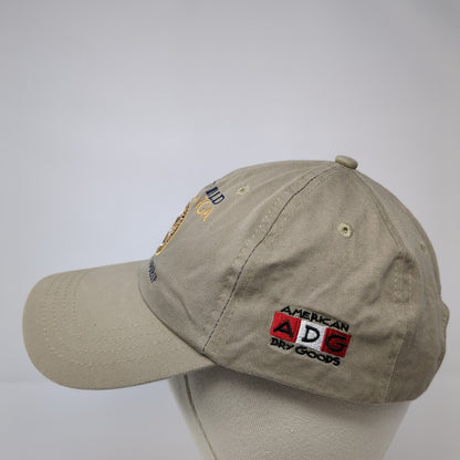 Westfield Junior PGA Championship Slideback Hat Tan One Size American Dry Goods