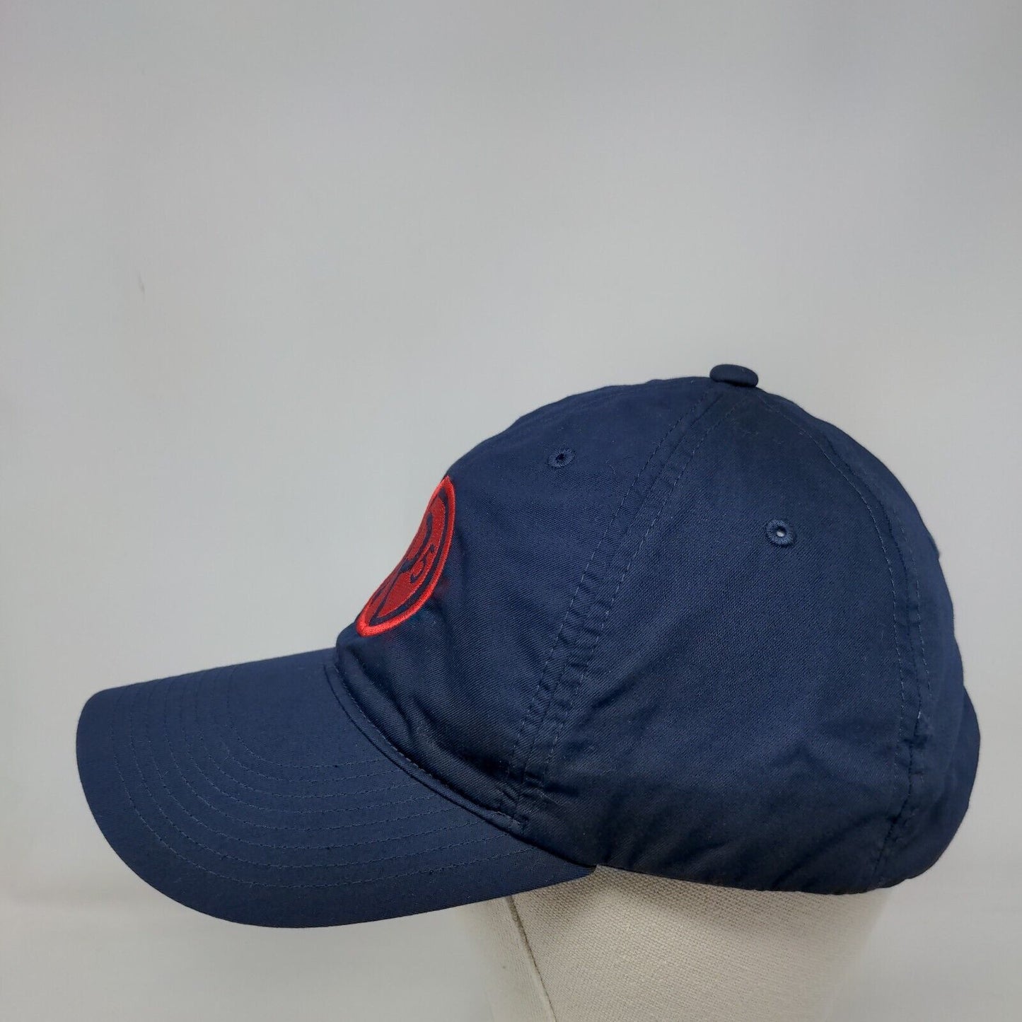 R5 Slideback Hat Blue OSFM Adjustable Embroidered Heritage86 Nike Dri-Fit