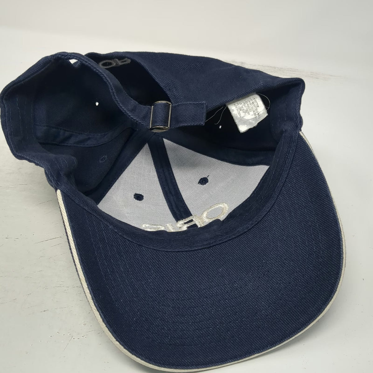 Oris Swiss Made Watches 1904 Baseball Cap Blue One Size Embroidered Logo Hat