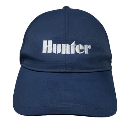 Hunter Slideback Hat Blue One Size Cap America Golf Embroidered