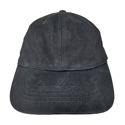 Unbranded Men's Slideback Hat Black Soot Sie OSFM Blank Adjustable