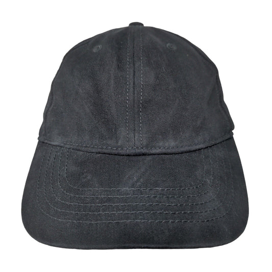 Unbranded Men's Slideback Hat Black Soot Sie OSFM Blank Adjustable