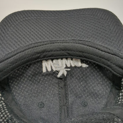Hiphic Wawa Logo Black Baseball Cap Hat One Size Strapback Polyester Mesh