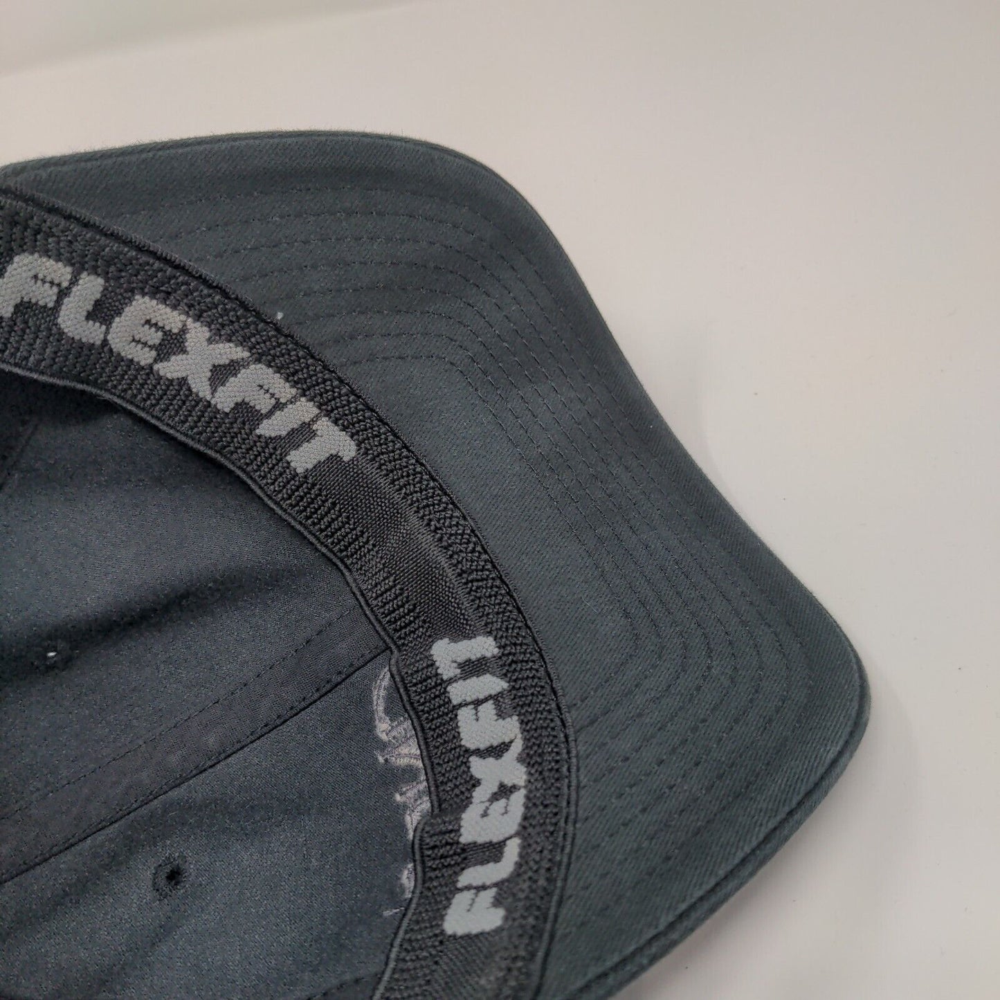 Cinder Fitted Hat Black L/XL Flex Fit Embroidered 6 Panel Port Authority