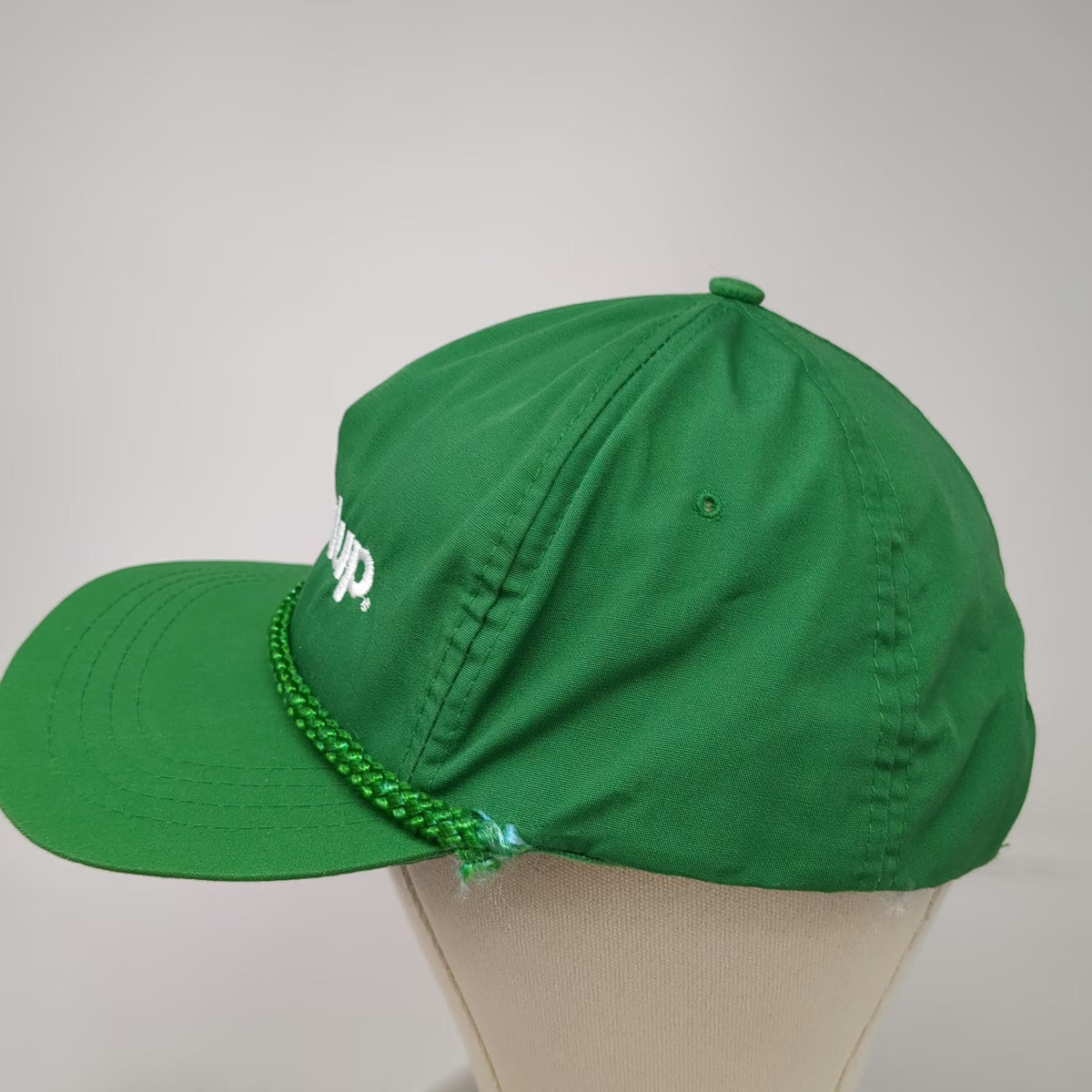 K-Products 5 Panel Green One Size Roundup Herbicide Logo Rope Adjustable Hat