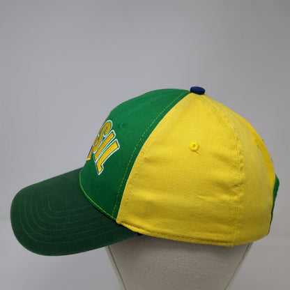 Brasil Brazil Flag Green Yellow Baseball Cap One Size Embroidered Strapback Hat