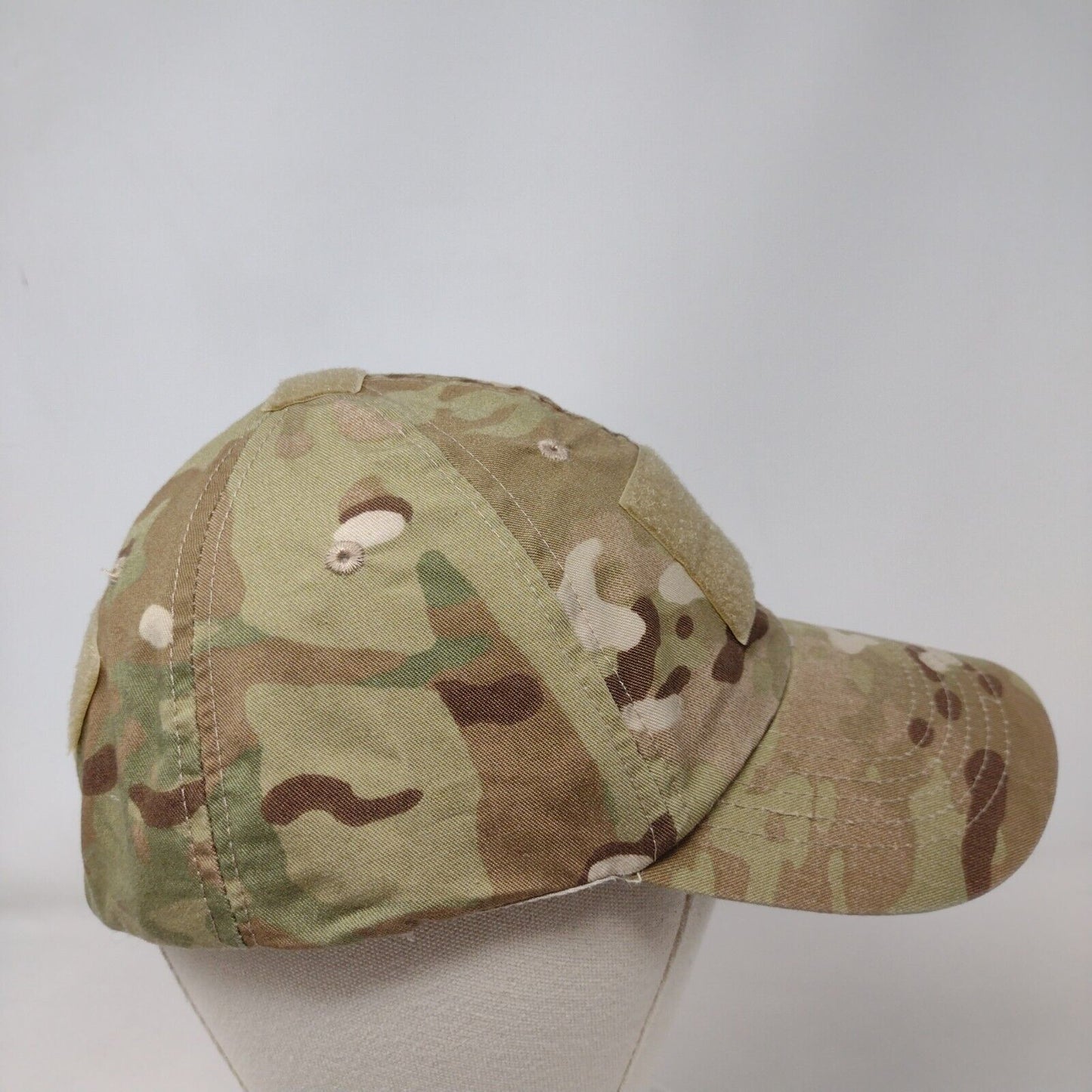 Unbranded Slideback Hat Camouflage OS Adjustable Vented Holes Blank Multicam