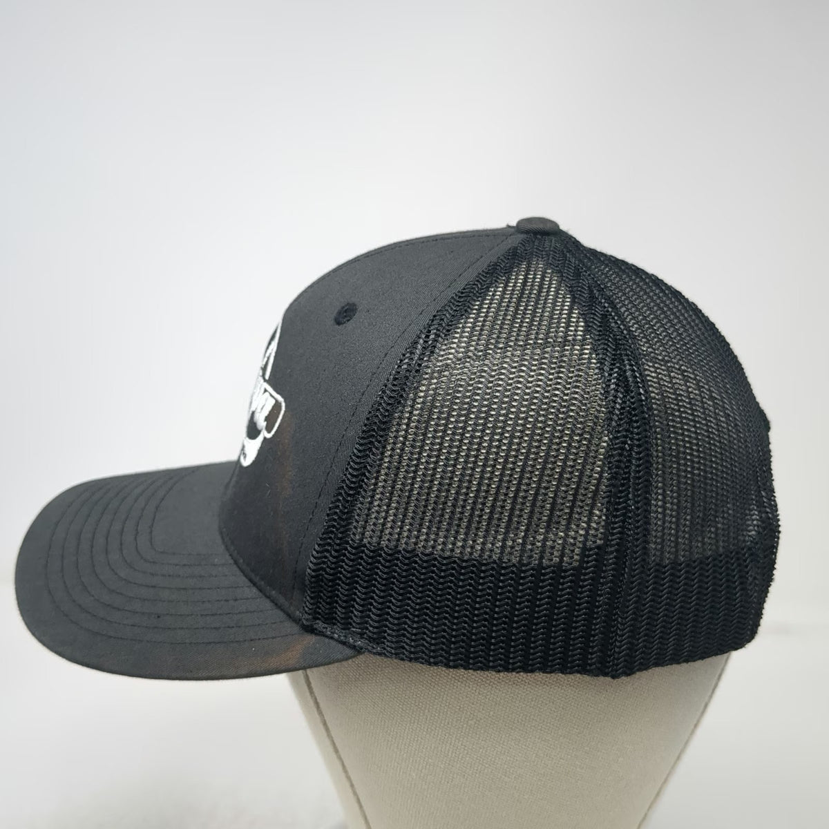 Richardson Trucker Hat Gray S Nampa Parks & Recreation Baseball Snapback Mesh