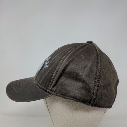 Veteran American Flag Strapback Hat Brown One Size The National WWII Museum