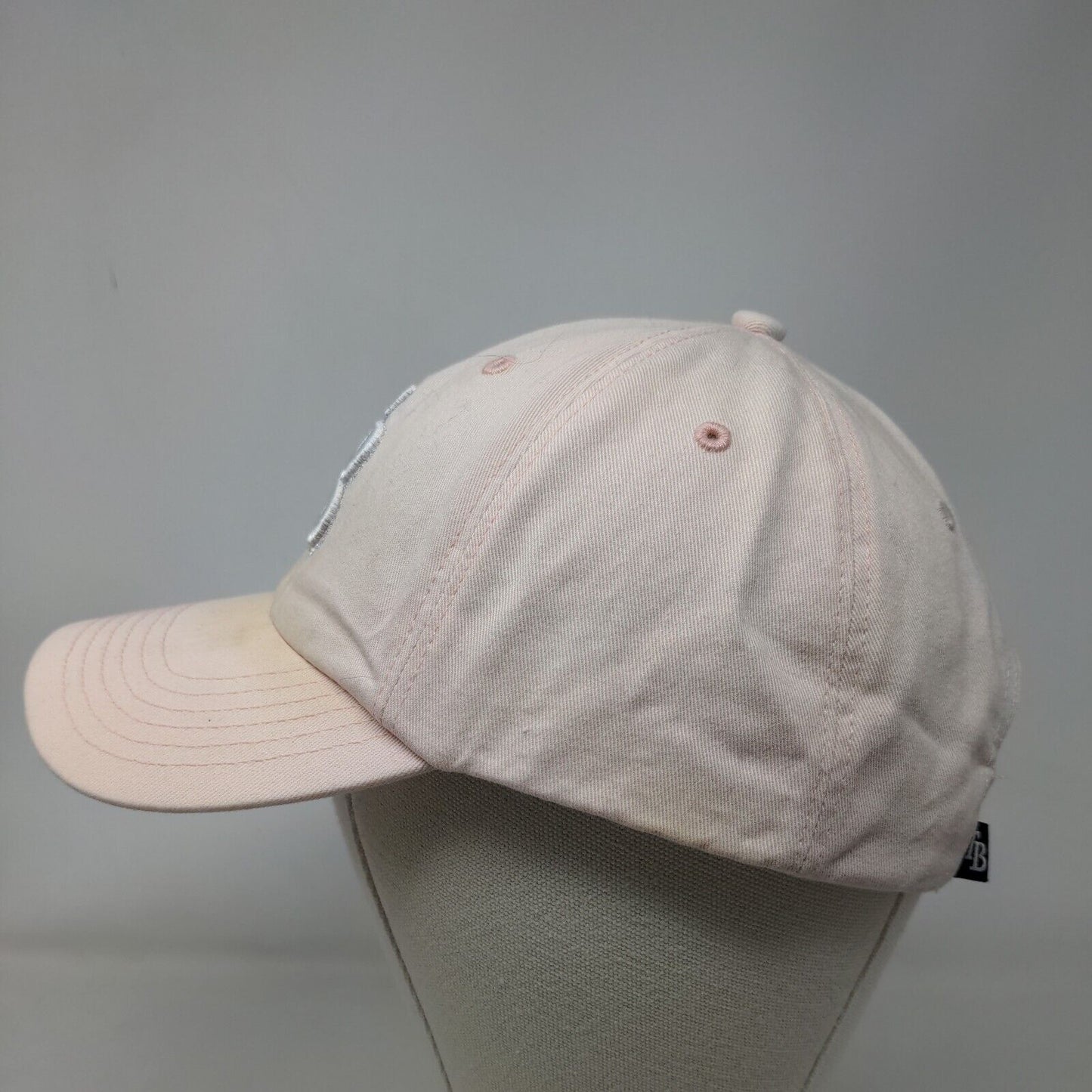 Fan Favorite Women's Slideback Hat Pink OSFA Tampa Bay Rays Embroidered Logo