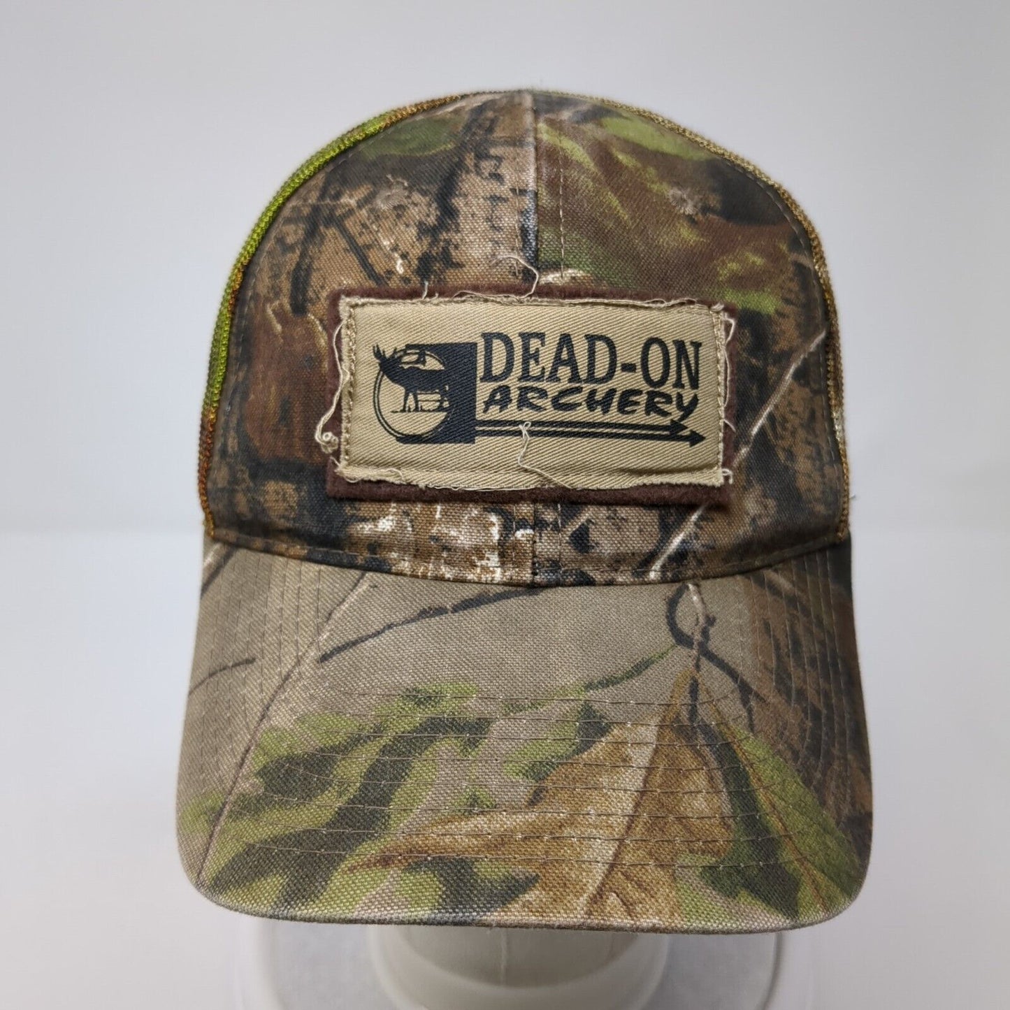 Dead On Archery Strapback Trucker Hat Camo One Size Hunting Realtree