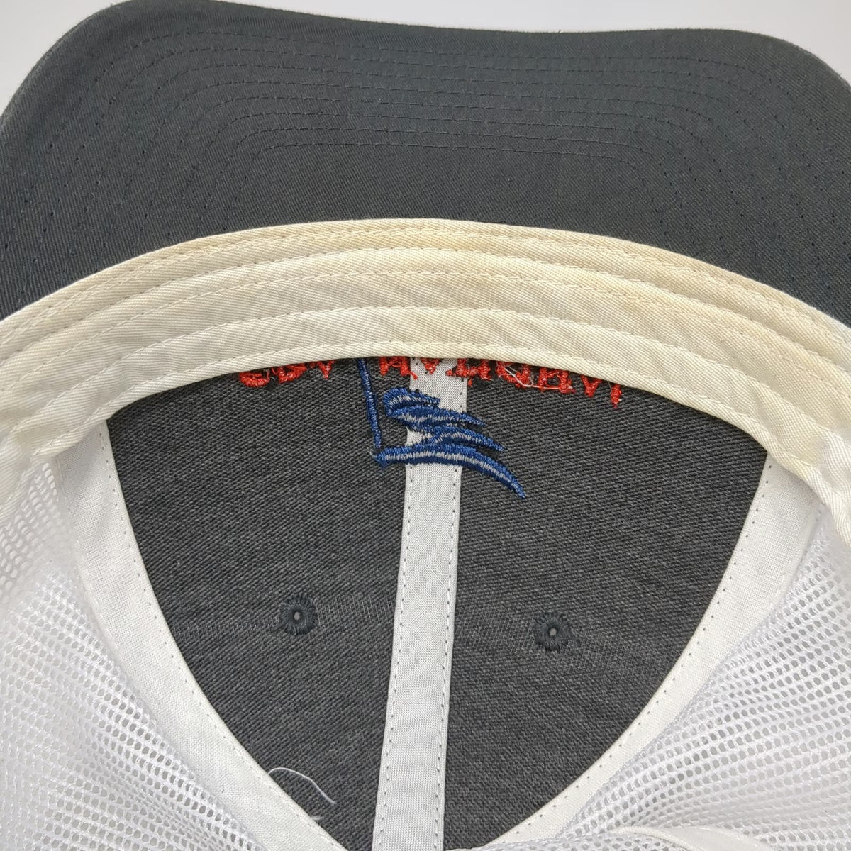 Richardson Trucker Hat Gray S CDA National Mesh Back Snapback 115 Small