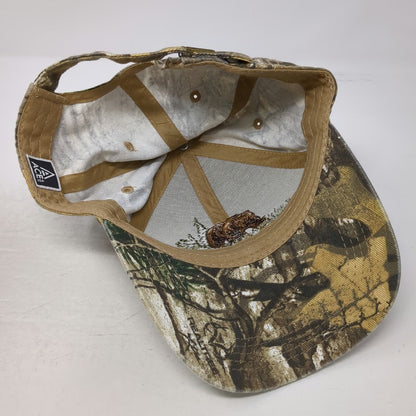 Ace USA Alaska Bear Realtree Camo Beige Baseball Cap Hat One Size Embroidered