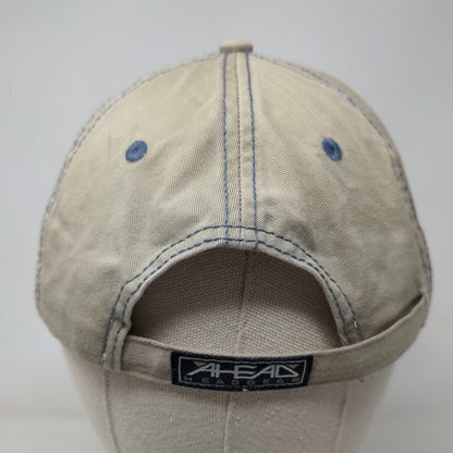 Redsun Surf Boqueron Patch Strapback Hat Tan Extreme Fit Adjustable