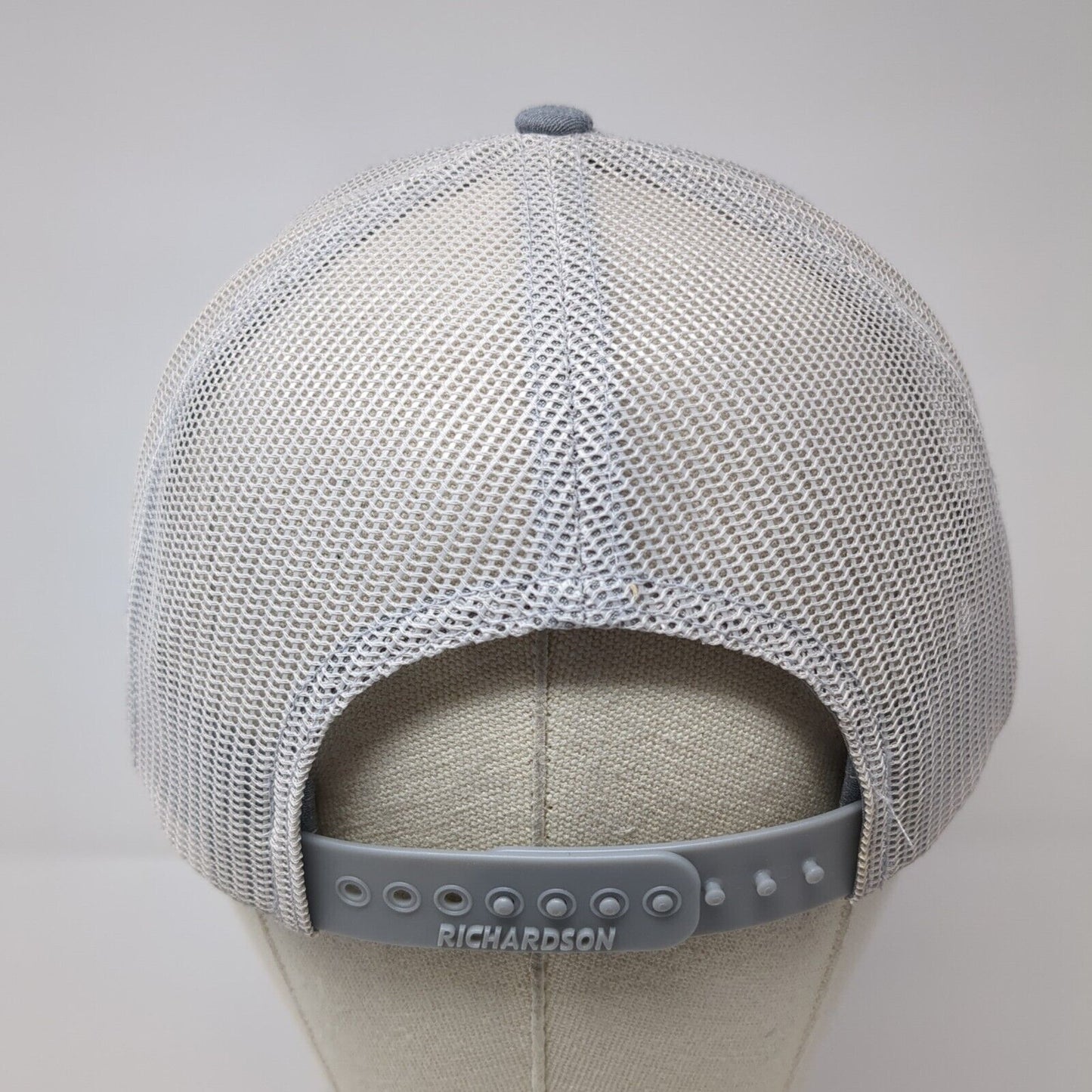 MSBMS 23 Snapback Trucker Hat Gray One Size Mesh Back Richardson