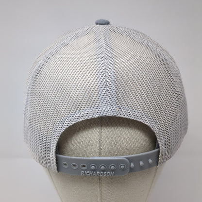 MSBMS 23 Snapback Trucker Hat Gray One Size Mesh Back Richardson