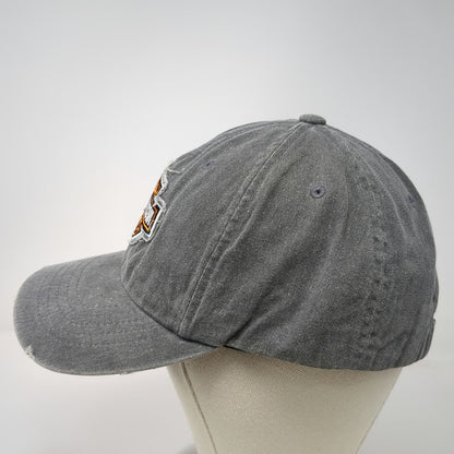 Harley-Davidson Gray Baseball Cap One Size Shield Patch Slideback Adjustable Hat