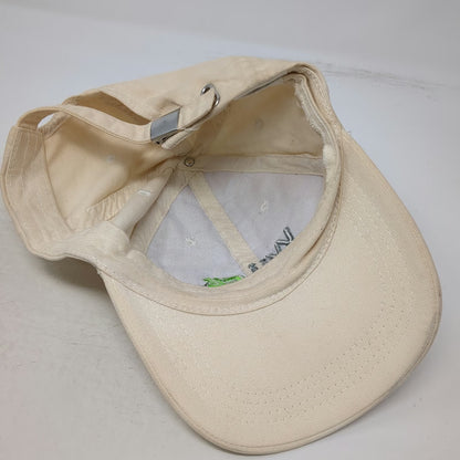 BDA Baseball Cap Beige Wii Fit Slideback Nintendo Video Game Logo Hat Vintage