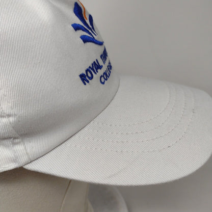 Royal Thimpu College Strapback Hat White One Size Adjustable Embroidered