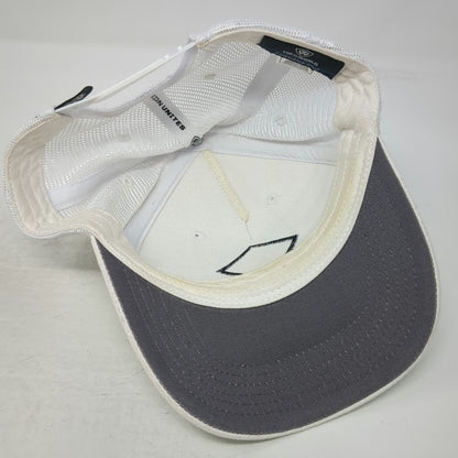 Notre Dame NCAA Top of the World White Blue Gray Black Trucker Hat One Size Mesh